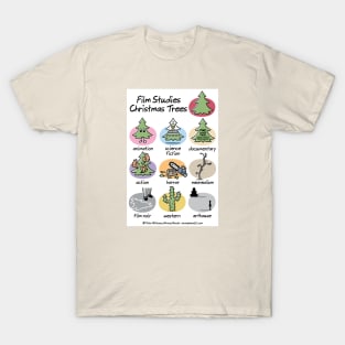 Film Studies Christmas Trees T-Shirt